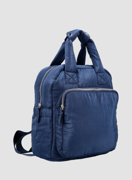 Mochila puffy Azul
