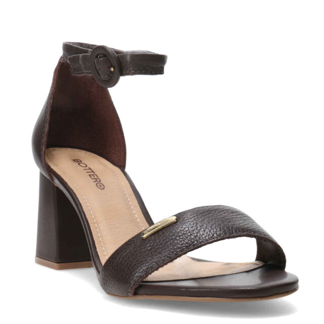 Sandalia de Mujer Bottero alta con pulsera Marrón