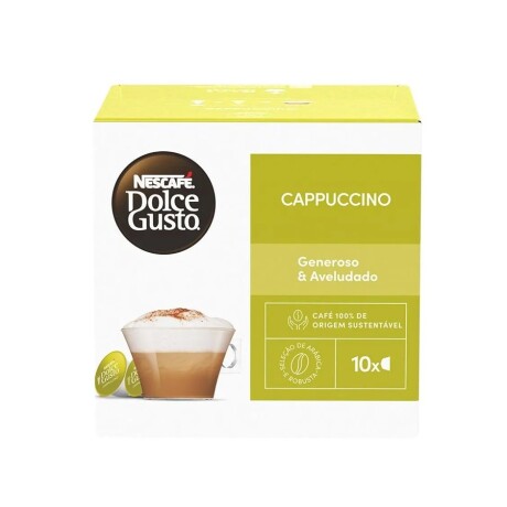 Caja X10 Cápsulas Nescafé Dolce Gusto Cappuccino 001