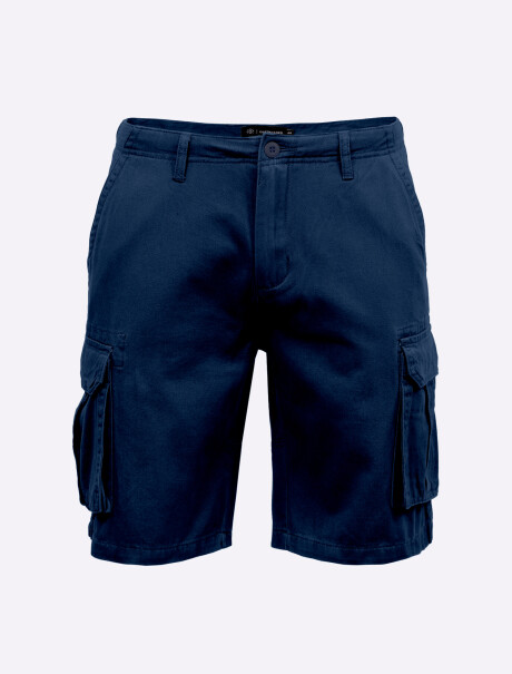 Bermuda cargo azul