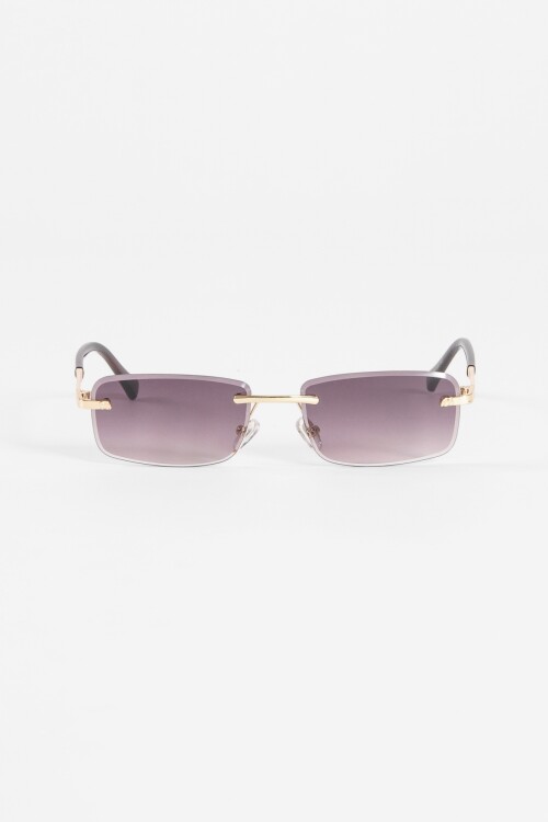 Lentes de sol shinny marrón