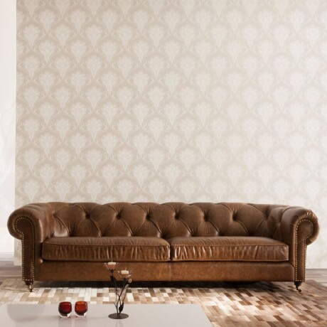 Sofá LIVERPOOL Marrón - 2 CUERPOS