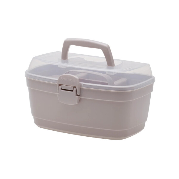 CAJA PLASTICA MULTIUSO CON BANDEJA P 23X15X13 CM. CAJA PLASTICA MULTIUSO CON BANDEJA P 23X15X13 CM.