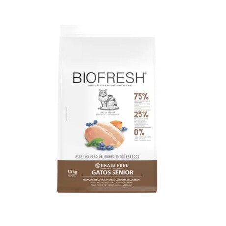 BIOFRESH GATO SENIOR POLLO 1.5KG Biofresh Gato Senior Pollo 1.5kg