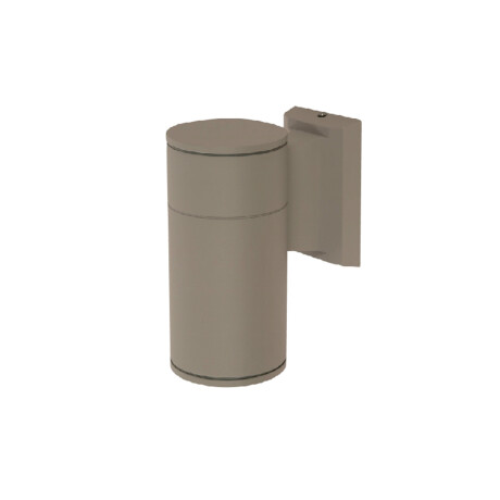 Aplique Cilindro Unidireccional Gris 1 Luz E27 Aplique Cilindro Unidireccional Gris 1 Luz E27