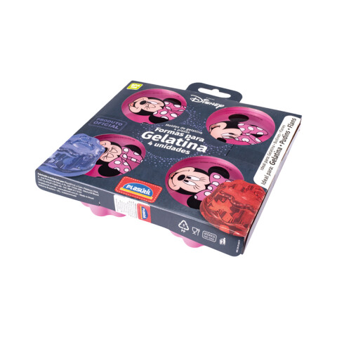 Pack x 4 Moldes con Forma Minnie 150 ml ROSA