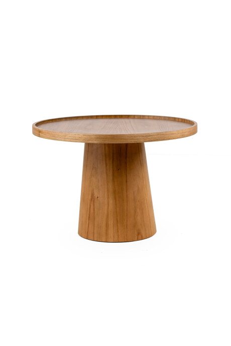 ELARA MESA DE LIVING ELARA ALTA CINAMOMO NATURAL 60X60X42H CM