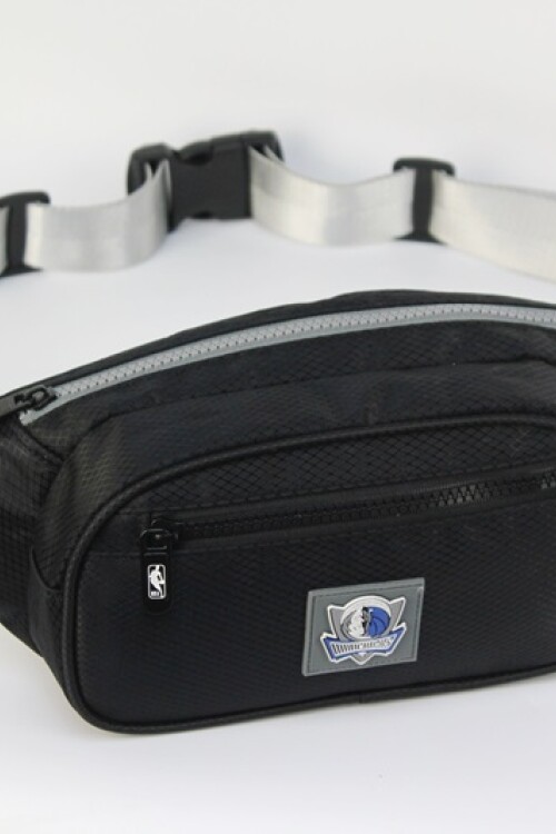 Riñonera nylon doble cierre Mavericks - NBA Negro