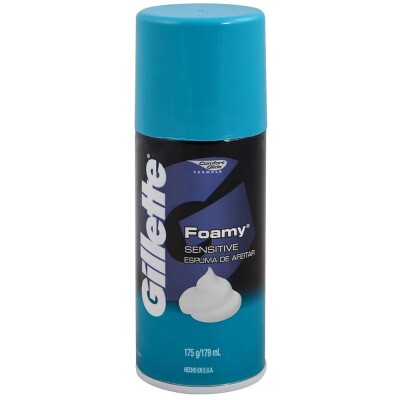 Espuma Gillete Foamy Sensitiv 175 Ml. Espuma Gillete Foamy Sensitiv 175 Ml.