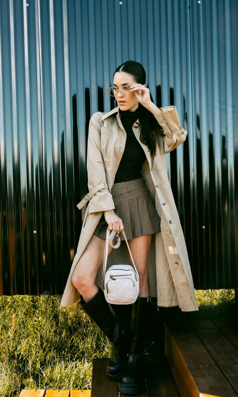 BANDOLERA ARICA MARFIL