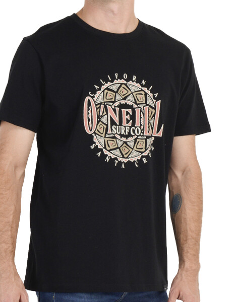 Remera O'Neill Pacific Ritual Negro