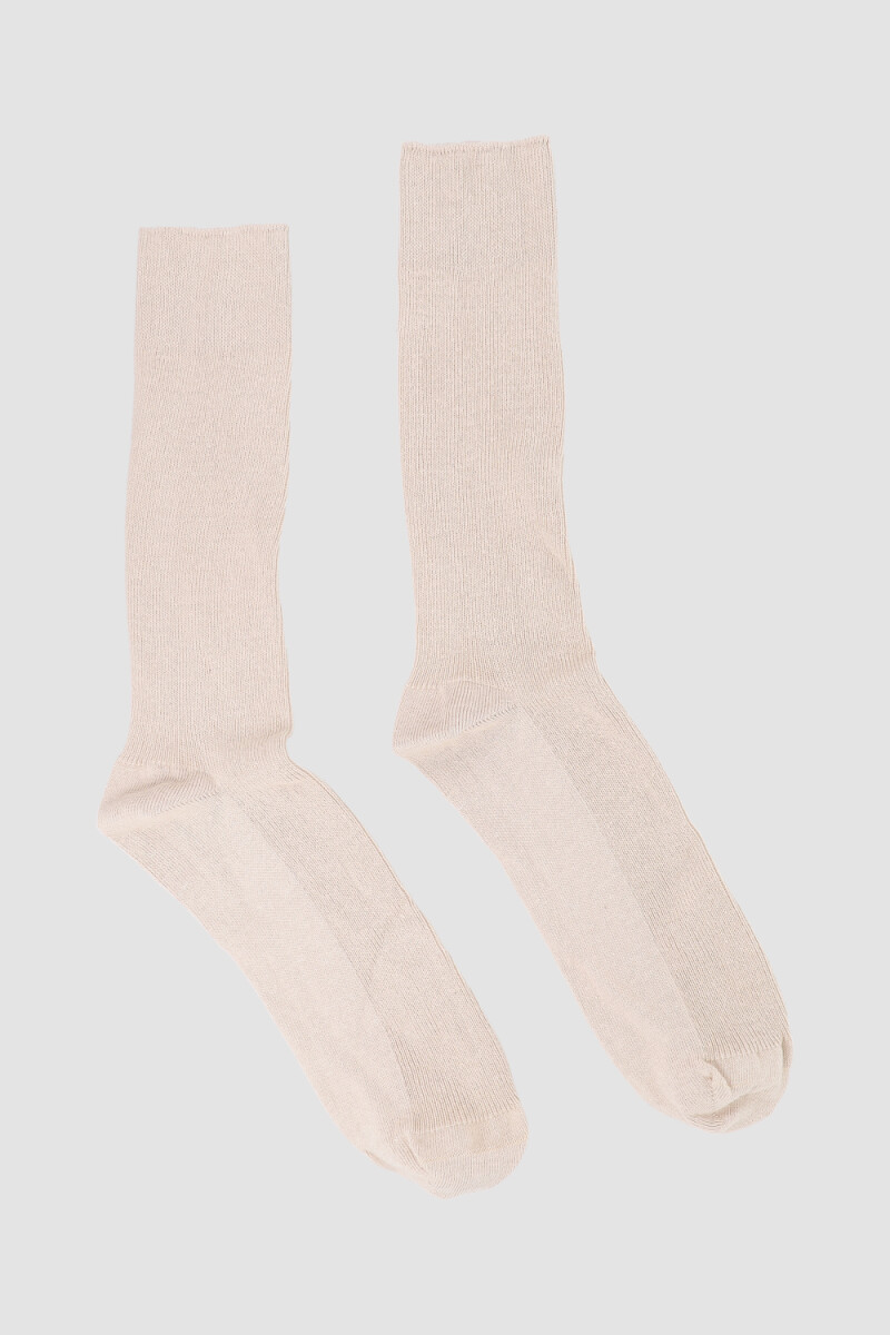 Algodon 1x1 sj - Beige 
