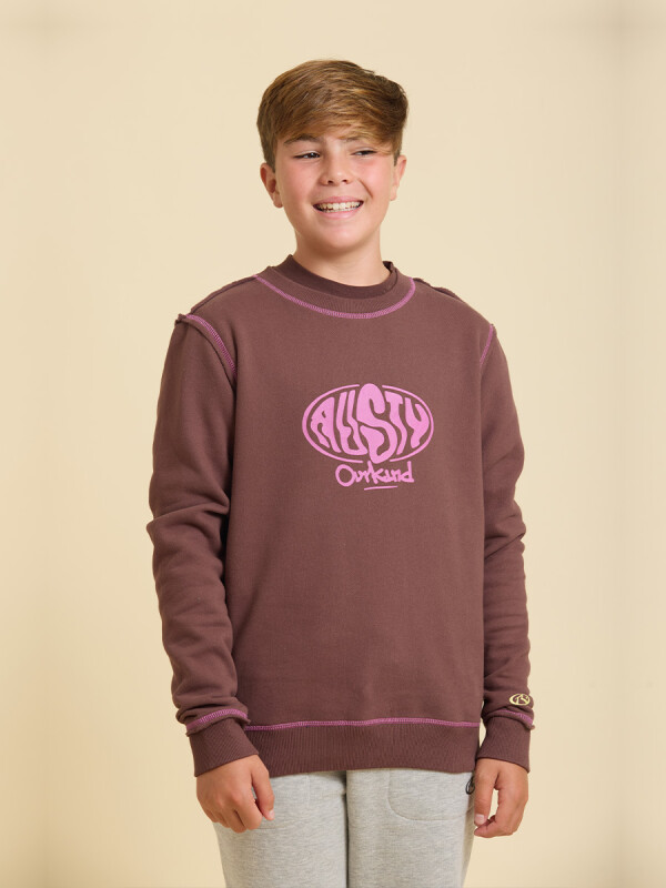 SWEATER CARMO TEEN RUSTY MarrÓn