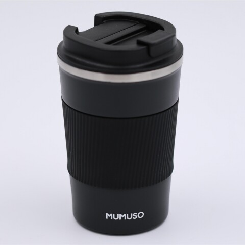 VASO DE CAFÉ AISLADO PORTÁTIL (NEGRO/380 ML) VASO DE CAFÉ AISLADO PORTÁTIL (NEGRO/380 ML)
