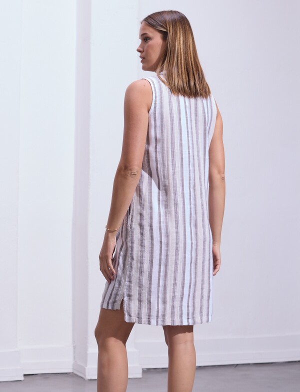 Vestido Cordel TOSTADO/MULTI