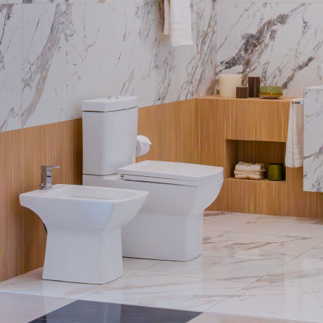 Bidet Con Transferencia Blanco Brillo 1 Agujero Aqualia Linea Garda 000