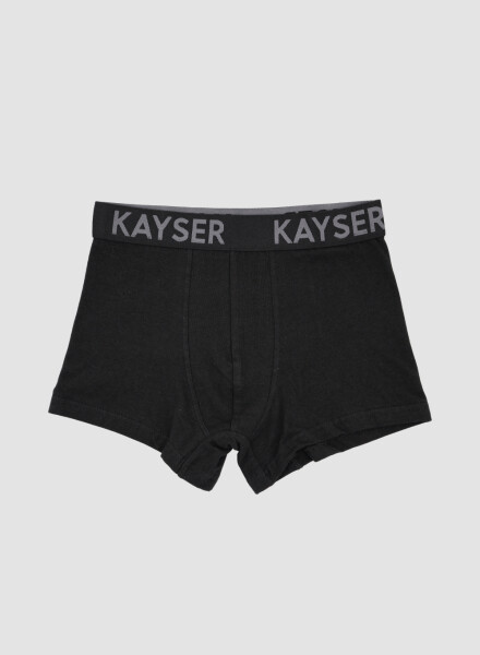 94.05 boxer juvenil algodon elasticado Negro