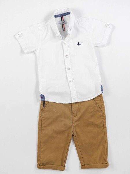 CAMISA COCOMIEL 2045 BLANCO