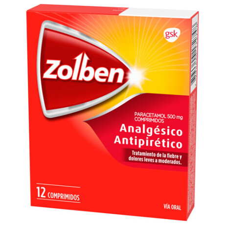 Zolben 500 x12 Comprimidos – Analgésico y Antiinflamatorio Zolben 500 x12 Comprimidos – Analgésico y Antiinflamatorio