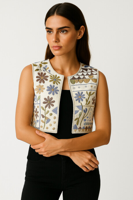 Chaleco Faure Estampado 1