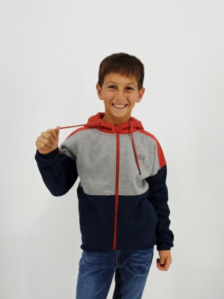 CAMPERA RUSTY BRANCO BOY GRIS TERRA