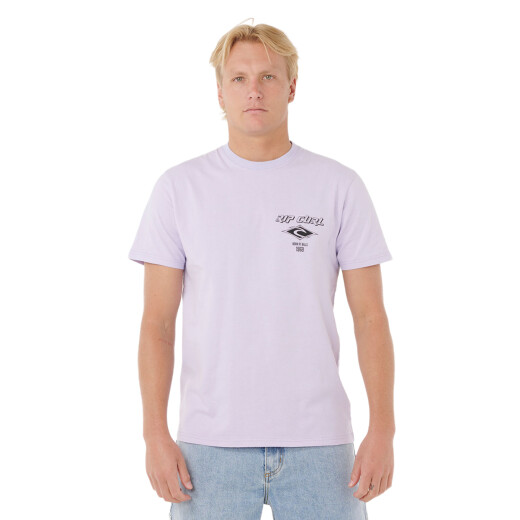 Remera Rip Curl Fade Out Icon - Violeta Remera Rip Curl Fade Out Icon - Violeta