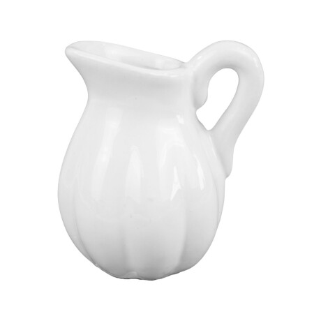 Jarra de leche de ceramica blanca 100ml Jarra de leche de ceramica blanca 100ml