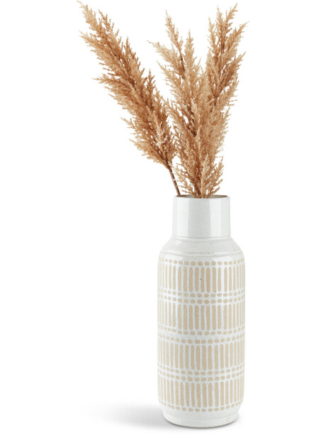 Jarrón GUSTAF Ø18xA47cm blanco Jarrón GUSTAF Ø18xA47cm blanco