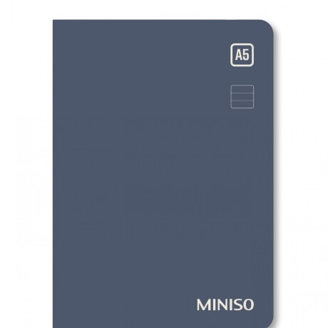 Cuaderno simple A5 azul