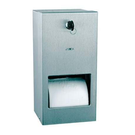 Dispensador De Papel Higienico En Acero Inoxidable 304 Satinado 000