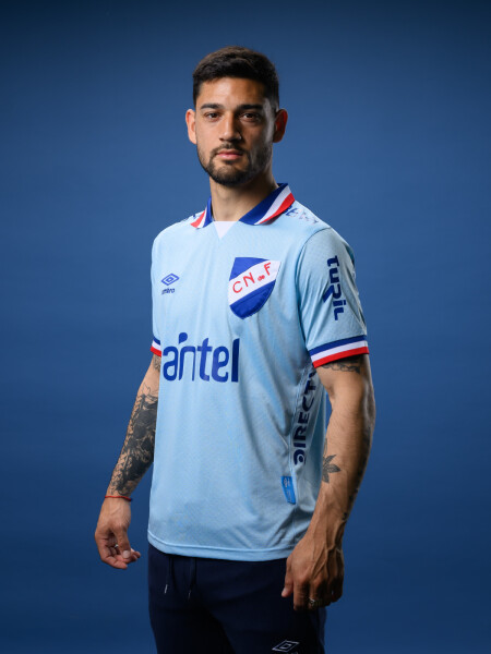 CAMISETA DE JUEGO OFICIAL AWAY 3 Nacional Hombre Skuba, Celeste