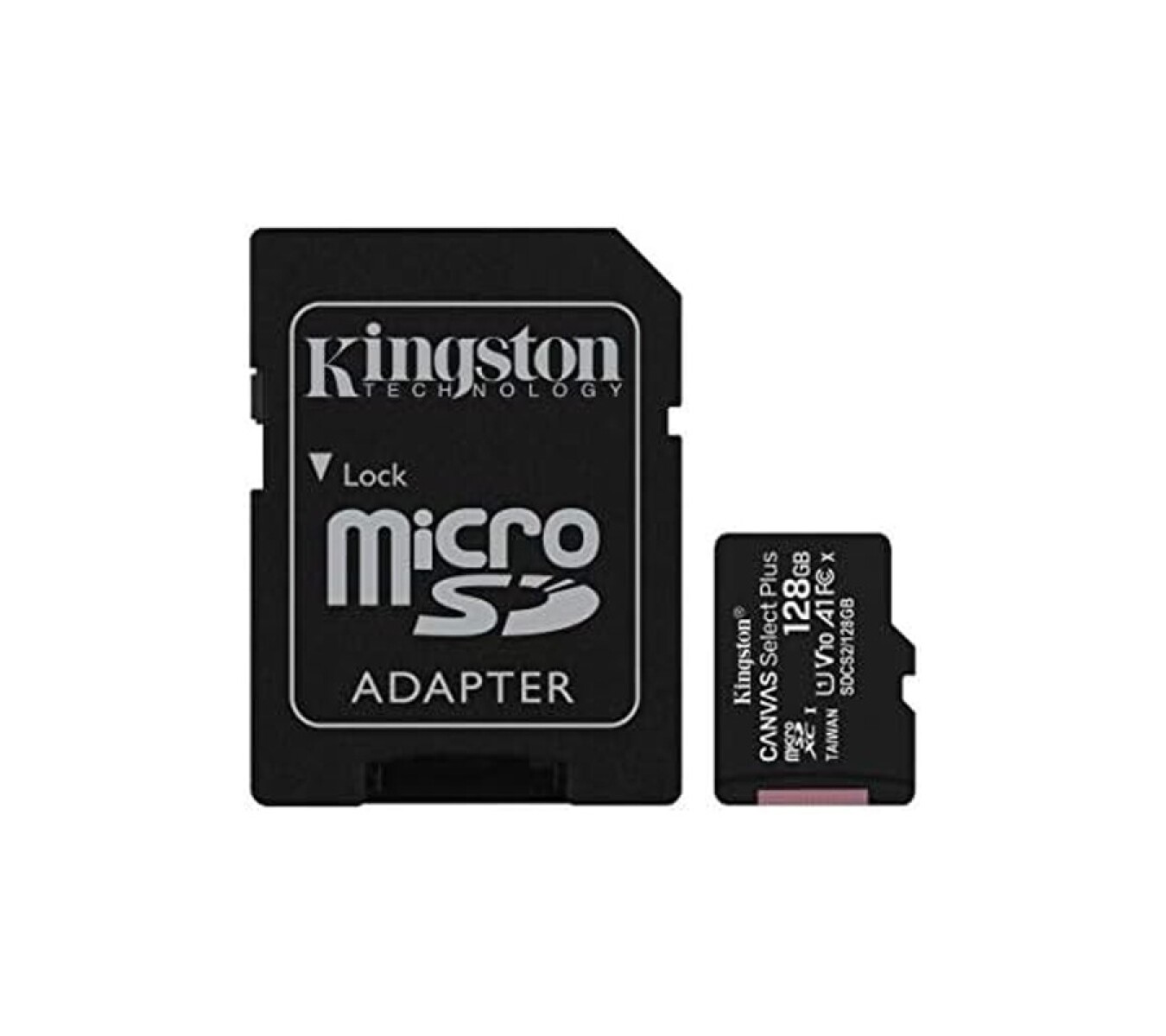 Memoria MicroSDXC Kingston SDCS2 128GB con adaptador Clase10 