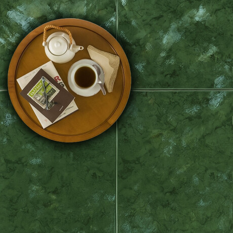 Ceramica Verde Destonificada Brillo 36X36Cm Piso GAMAS DE VERDE