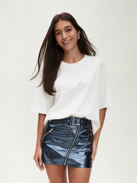 FALDA JULIPO AZUL OSCURO