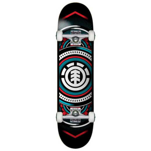 Skate armado Element Hached Red Blue 8" Skate armado Element Hached Red Blue 8"