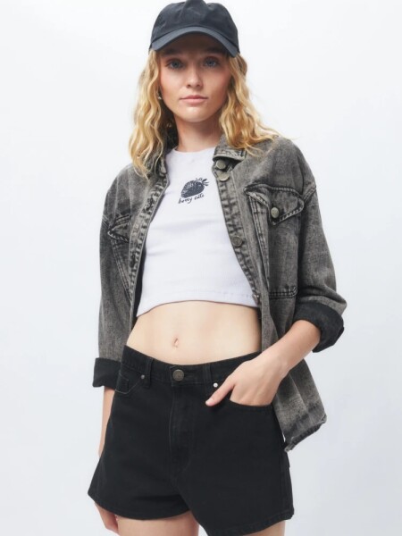 SHORT P.CAKE LIBEL NEGRO