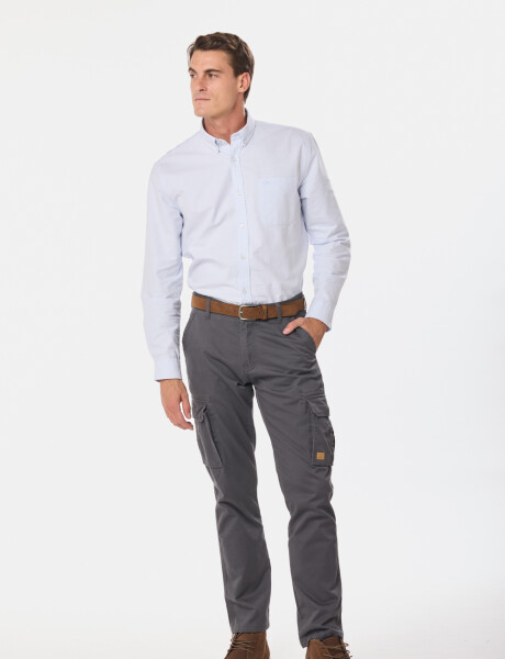 PANTALON CARGO Gris Oscuro