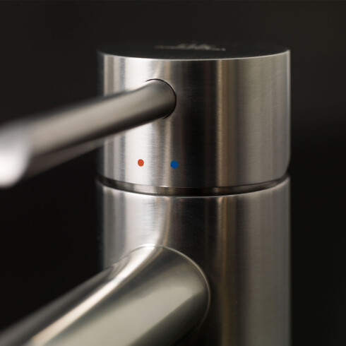 Griferia De Lavatorio Alto 30,6Cm Noken Cromo Sin Valvula 000