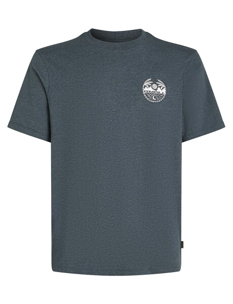 Remera O'Neill Circle Back Print Steel Azul Remera O'Neill Circle Back Print Steel Azul