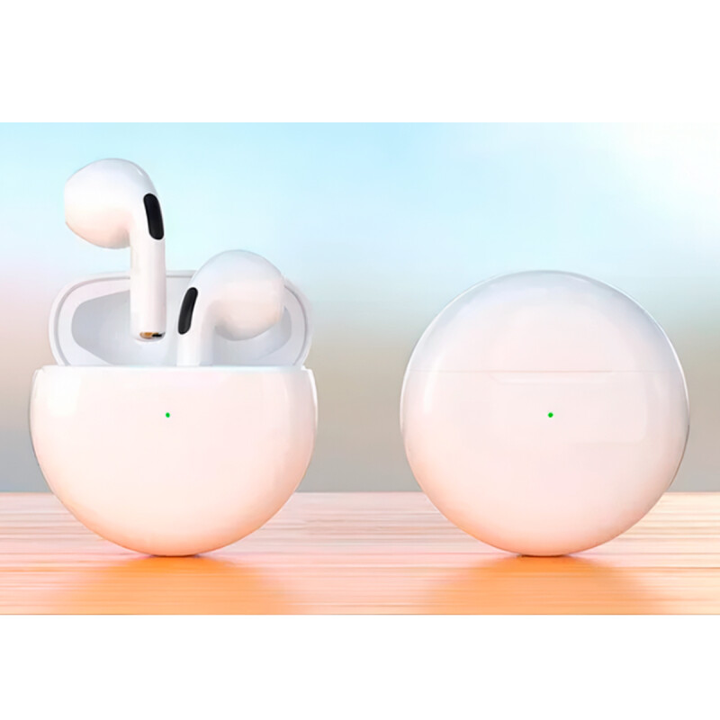 Auriculares bluetooth PRO6 in ear blanco Auriculares bluetooth PRO6 in ear blanco