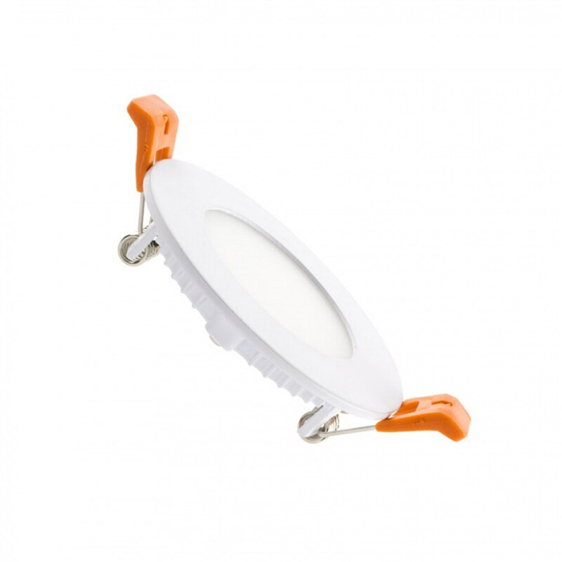 PLRE003 Panel LED Redondo de Empotrar 3W Luz Cálida