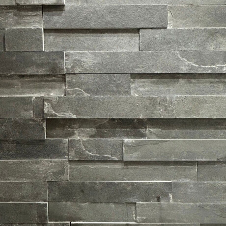 PIEDRA ARDOSIA NATURAL 20X55 NEGRA GAMAS DE NEGRO