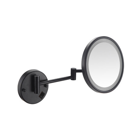 Espejo Maquillaje De Emportrar Aumento X5 215Mm Negro Mate 000