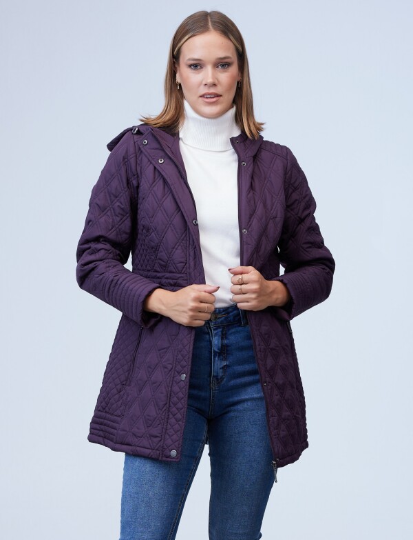 Campera Capitoneada VIOLETA
