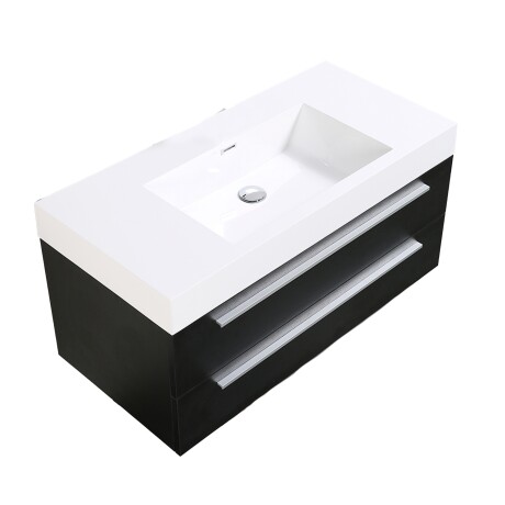 MUEBLE DE BAÑO NEGRO AQUALIA NEGRO