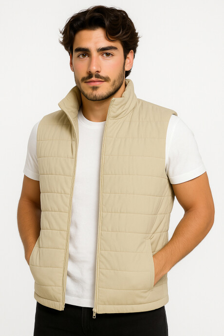 Chaleco Esrini Beige