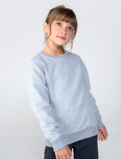 BUZO BÁSICO UNISSEX INFANTIL GRIS