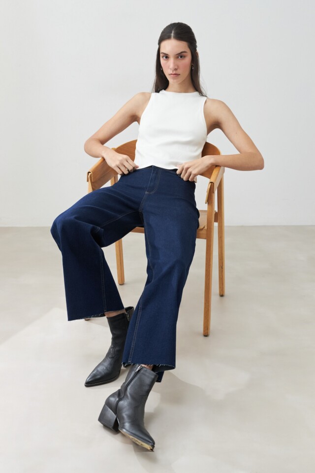 Jean culotte Paulina jean oscuro