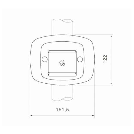 TAPA TECLA PARA FLUXOMETRO VALVULA DE DESCARGA 000