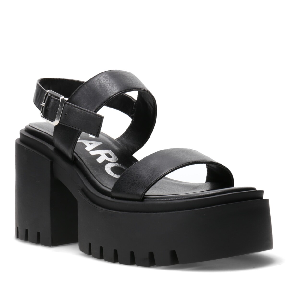 Sandalia de Mujer Miss Carol TAIZZ con plataforma y taco MissCarol - Negro 
